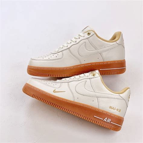 Heren Bruin Air Force 1 Schoenen 